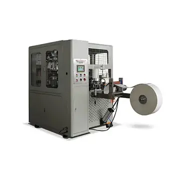 Mașină automată de fabricare a capacelor de pahare de hârtie Mașină automată de fabricare a capacelor de pahare de hârtie