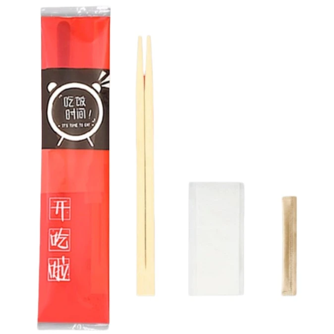 Napkins Chopsticks And Toothpicks Three Piece Packaging Machine